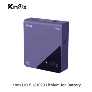 Knox Power Wall 6.1 -  51.2V 100AH IP20 Lithium-Ion Battery – 5.12 kWh Scalable Energy Storage Solution
