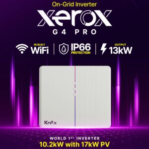 Knox G4 Pro 10.2K/17kpV 10KW On-Grid Solar Inverter XEROX series