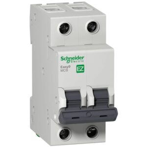 Schneider Easy9 2 Pole Miniature Circuit Breaker 6 kA