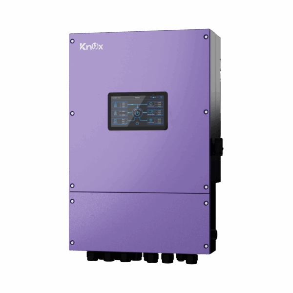 Knox Xenon 12066 | 6.6kW IP66 Hybrid Solar Inverter With PV 12000W Dual MPPT, Wi-Fi & Large HMI Touchscreen